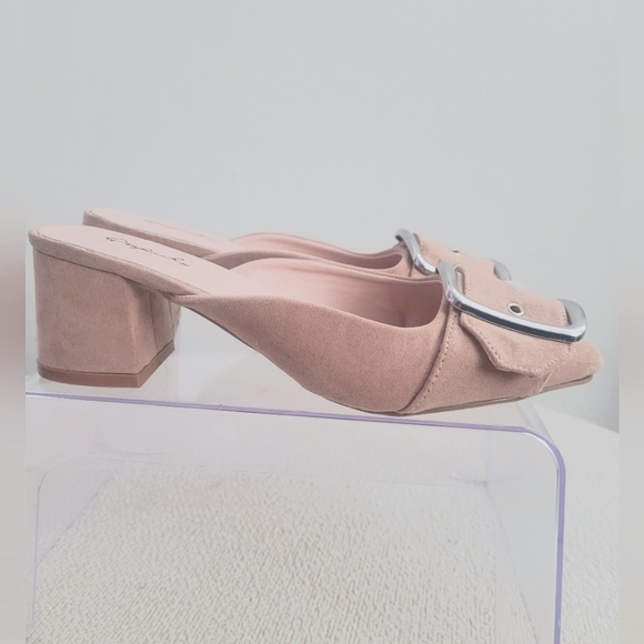 Qupid heeled mules size US 6 - Picture 2 of 4
